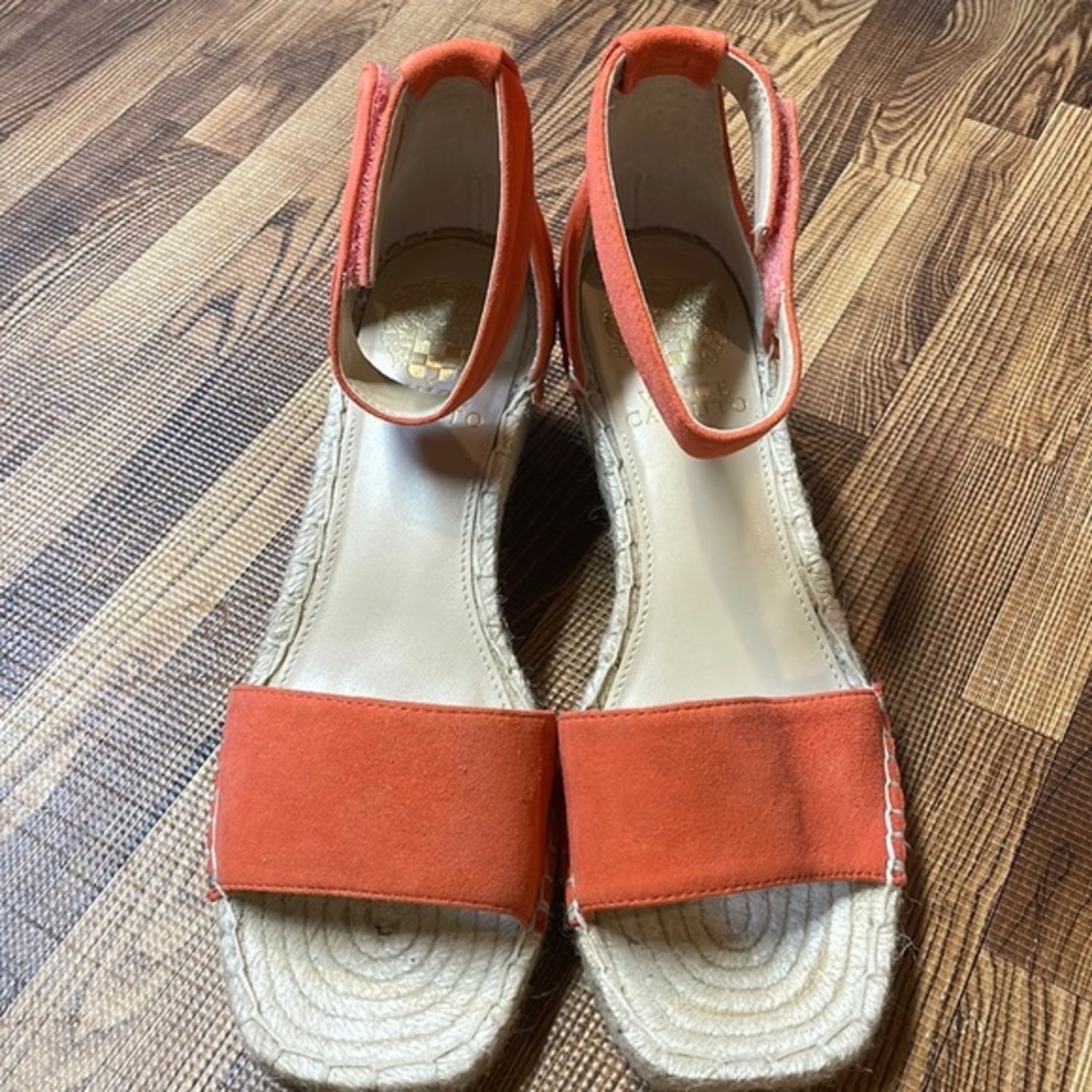 Vince Camuto, women’s wedge sandals. Size 6W